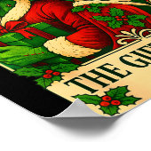 Christmas Frankenstein And Bride The Lovers Tarot  Poster (Hoek)