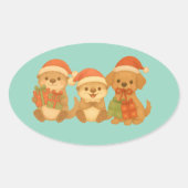 Christmas Friends Sticker (Voorkant)
