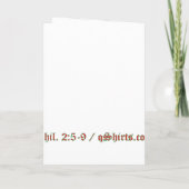 Christmas: Friendship Invitation Card (Achterkant)