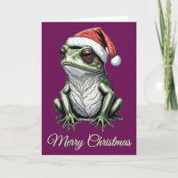 Christmas Frog Cottagecore  Victoriaans