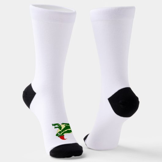 Christmas Frog Crew Socks Sokken (Gebogen)