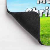Christmas Frutiger Aero Mouse Pad Muismat (Hoek)