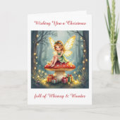 Christmas full of Whimsy and Wonder | Holiday Poem Kaart (Voorkant)