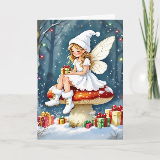 Christmas full of Whimsy and Wonder | Holiday Poem Kaart (Voorkant)