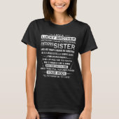 Christmas Fun For Brother From Sister 1  T-shirt (Voorkant)
