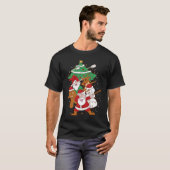 Christmas Fun Santa Deer Elf Ginger T-shirt (Voorkant volledig)
