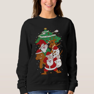 Christmas Fun Santa Deer Elf Ginger Trui