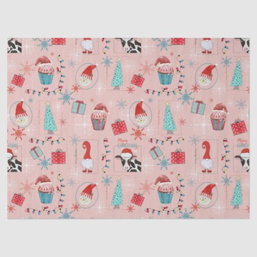 Christmas Fun Tissuepapier (Voorkant)