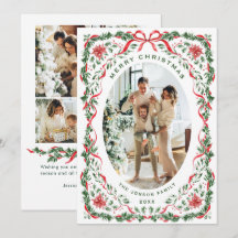 Christmas Funky Whimsical Red Bow Wreath 5 Photo