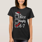 Christmas Funny 67 Number T-shirt (Voorkant)