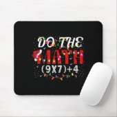 Christmas Funny Do The Math Meme (9x7)+4 Gift Lear Muismat (Met muis)