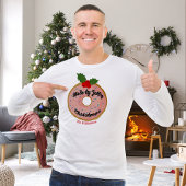 Christmas Funny Donut Wreath Personalize T-shirt
