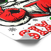 Christmas Funny Santa Says Six Seven 67 Meme Xmas  Poster (Hoek)