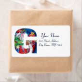 CHRISTMAS G BRIEF / SANTA MET CHRISTMAS TREE ETIKET (Insitu)