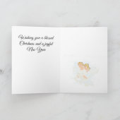 Christmas G Card : Glory To The Newborn King Feestdagen Kaart (Binnen)