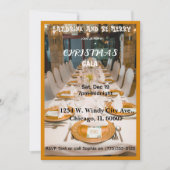 Christmas Gala Invitation Kaart (Voorkant)