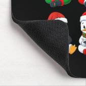 Christmas Gamer Boys Video Games Santa Elf Reindee Muismat (Hoek)