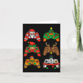 Christmas Gamer Controller Xmas Gaming Men Boys Ki Kaart (Voorkant)
