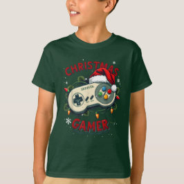 Christmas Gamer Controller Xmas Gaming T-shirt