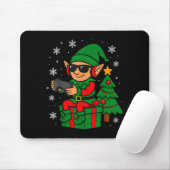 Christmas Gamer Retro Elf Funny Xmas Gaming Boys K Muismat (Met muis)