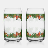 Christmas Garland with Pine Cones & Birds Blikvorm Glas (Links)