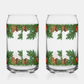 Christmas Garland with Pine Cones & Birds Blikvorm Glas (Rechts)