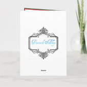 Christmas Gelds Feestdagen Kaart (Achterkant)