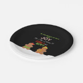 Christmas Gender Reveal Papieren Borden - Gingerbr Bordje (Gekanteld)