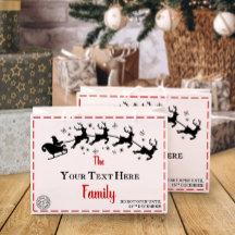 Christmas | Gepersonaliseerde kerstcadeauzak