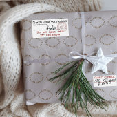 Christmas | Gepersonaliseerde North Pole Santa Sti Sticker