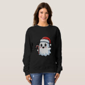 Christmas Ghost Candy Cane Trui (Voorkant volledig)