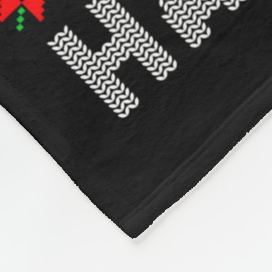 Christmas Ghost I Prefer Halloween Ugly Xmas Men W Fleece Deken (Hoek)