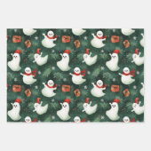 Christmas Ghost Wrapping Paper (Voorkant 3)