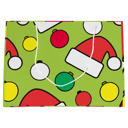 Christmas +gift+bag groot cadeauzakje (Voorkant)