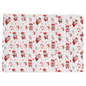 Christmas gift bag groot cadeauzakje (Achterkant)