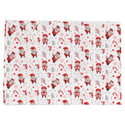 Christmas gift bag groot cadeauzakje (Achterkant)