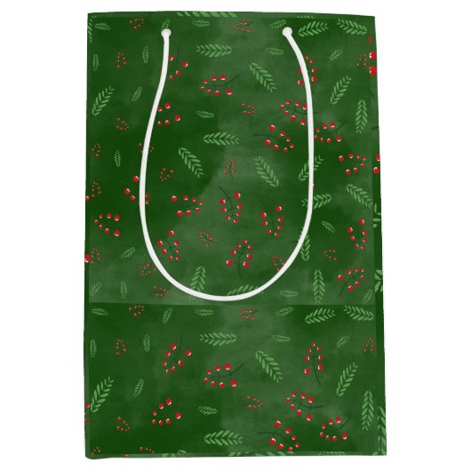 Christmas Gift Bag Medium Cadeauzakje (Voorkant)