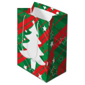 Christmas+gift+bag Medium Cadeauzakje (Voorkant Gekanteld)