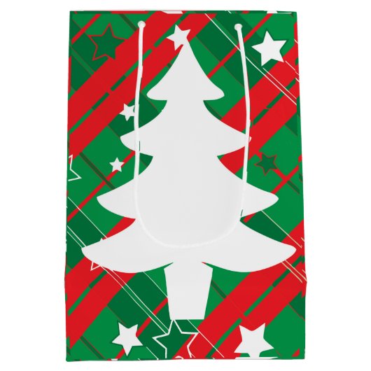 Christmas+gift+bag Medium Cadeauzakje (Achterkant)