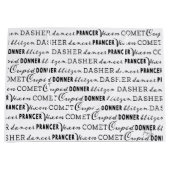 Christmas Gift Bag | Santa's Reindeer Groot Cadeauzakje (Voorkant)