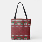 Christmas Gift Bags – Festive Holiday Wrapping Ess Tote Bag (Achterkant)