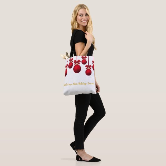 Christmas Gift Bags – Holiday Wrapping Décor Colle Tote Bag (Op model)