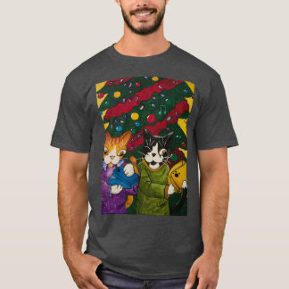 Christmas Gift Cats T-shirt
