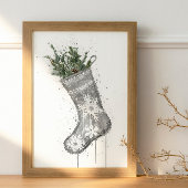 Christmas Gift Christmas Stocking Poster