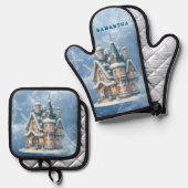 Christmas Gift for Hostess Holder Set (Voorkant / Achterkant)