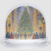 Christmas Gift for Traveler | Christmas in NYC Sneeuwbol (Voorkant)