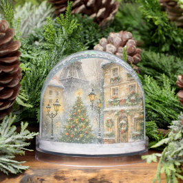 Christmas Gift for Traveler | Winter Paris Decor Sneeuwbol
