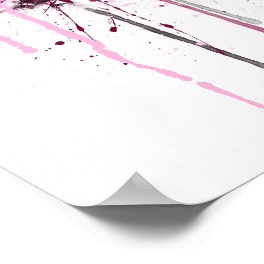 Christmas Gift Fragrance Bottle 'Bow' Poster (Hoek)