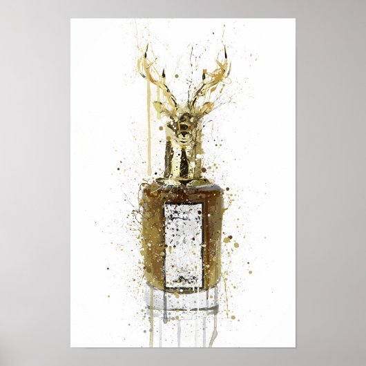 Christmas Gift Fragrance Bottle 'Kingdom' Poster (Voorkant)