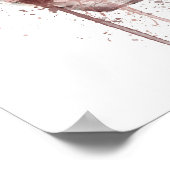 Christmas Gift Fragrance Bottle 'Pink Mauve' Poster (Hoek)